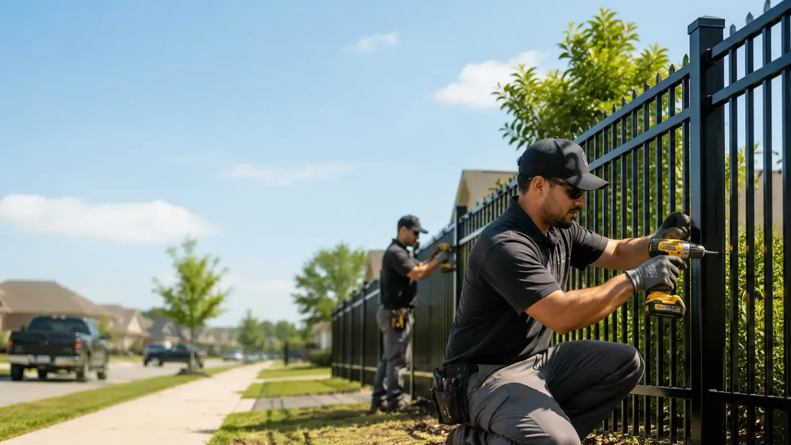Metal Fence Installation in Gillsville, GA